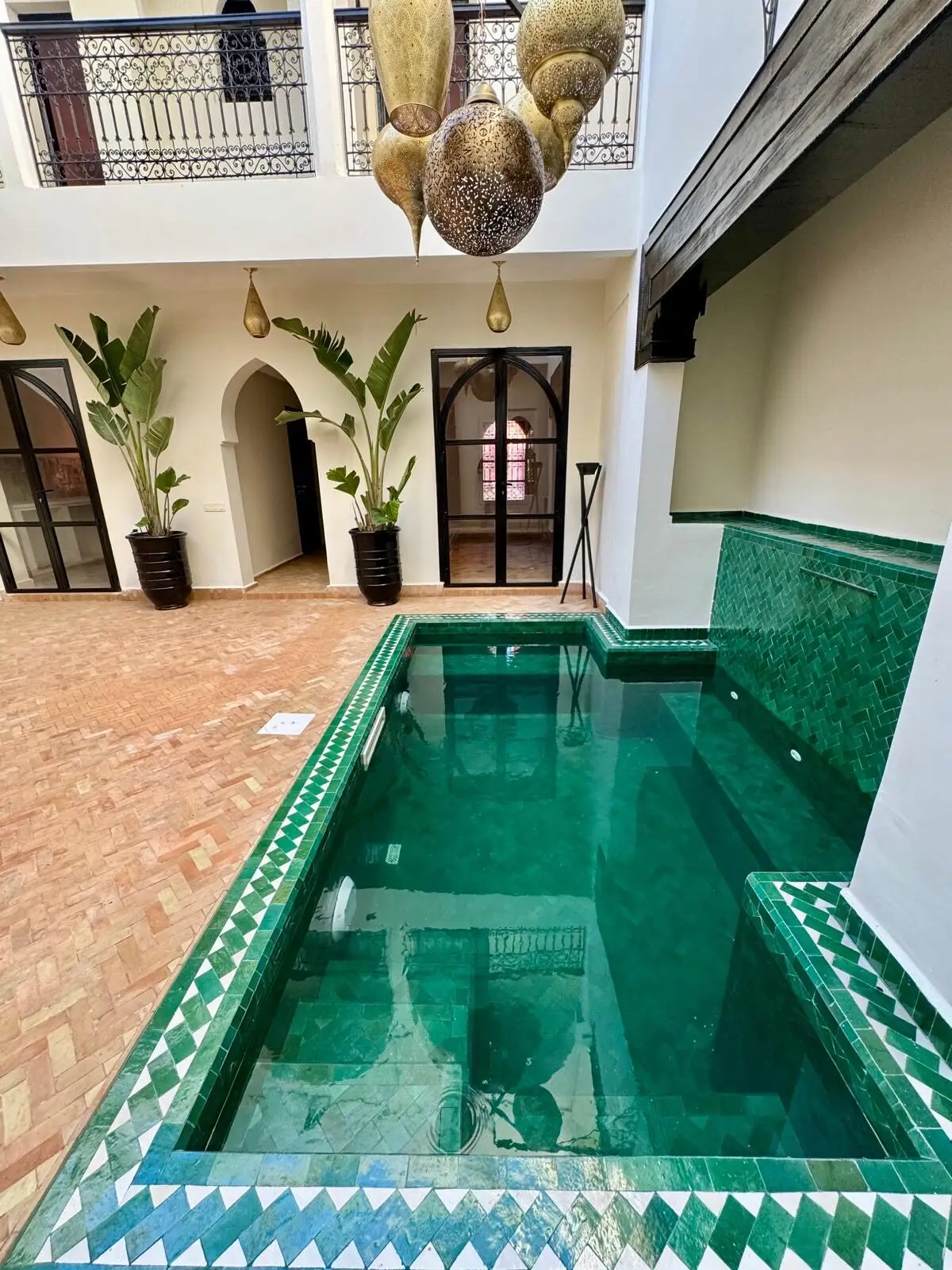 Le bassin du patio